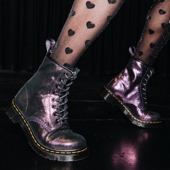 Dr. Martens 1460 DISCO IRIDESCENT SUEDE Classic with a Twist SUPER COMFORTABLE